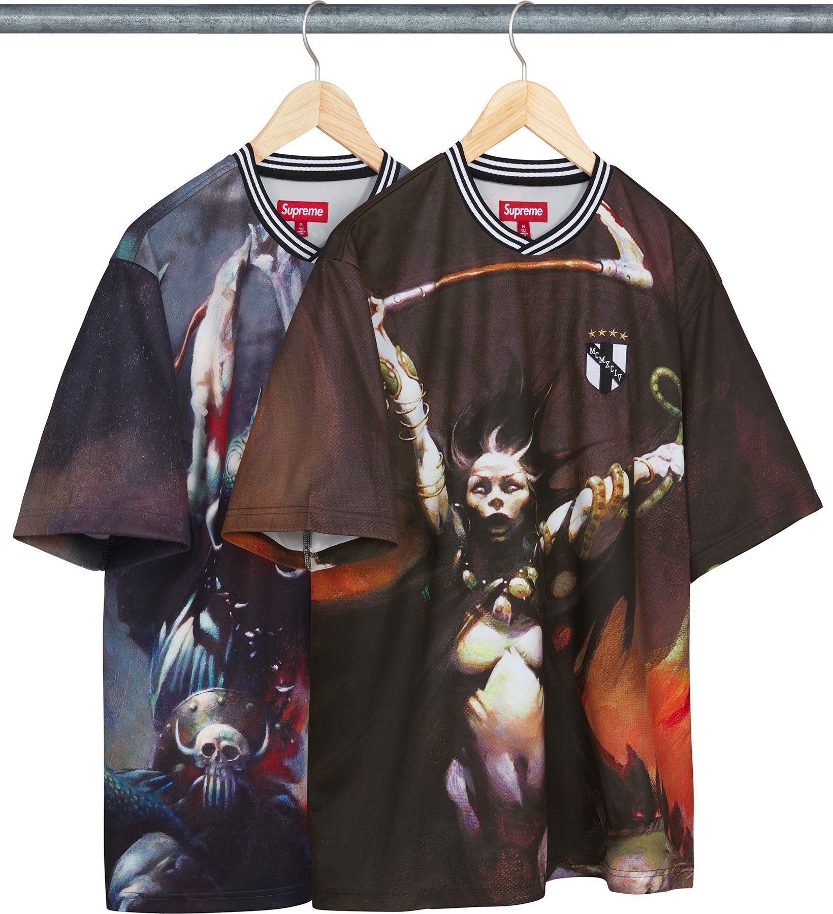 Supreme/Frank Frazetta Soccer Jersey